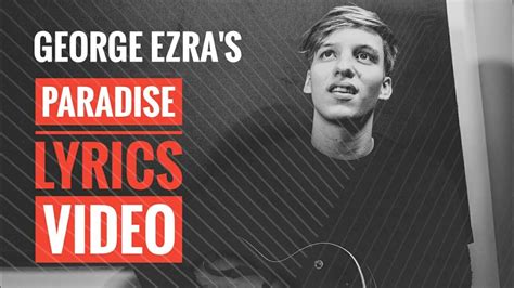 bikini shoot song lyrics|George Ezra .